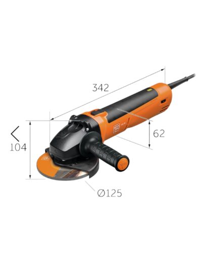 Fein Winkelschleifer CG 15-125 BL – Bild 2