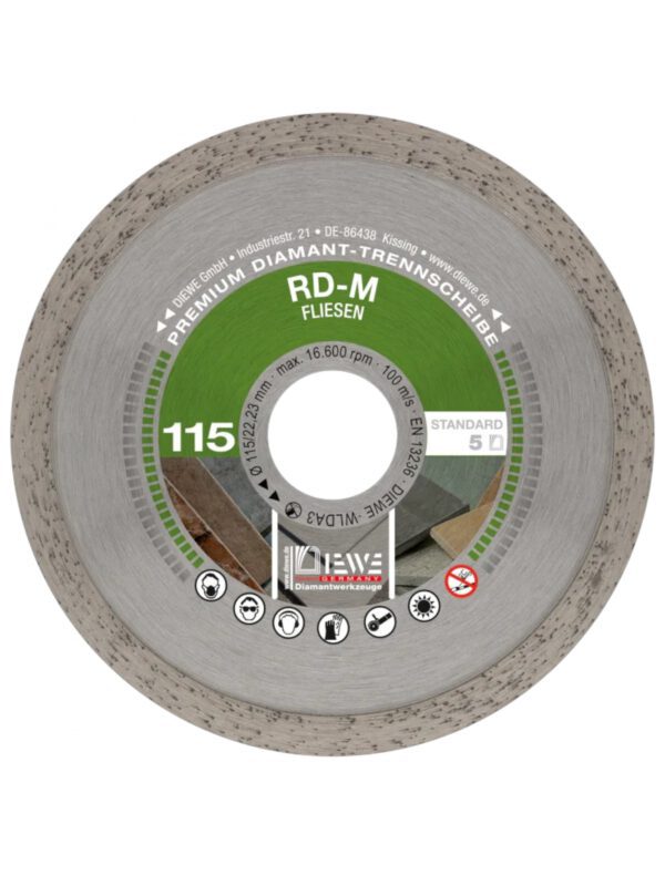Diewe RD-M Fliesen 115-350mm
