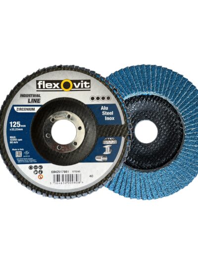 Flexovit Zirkon Fächerscheibe Industrial Line Premium