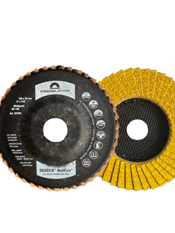 Eisenblätter TRIMFIX HellFire Keramik Fächerschleifscheibe