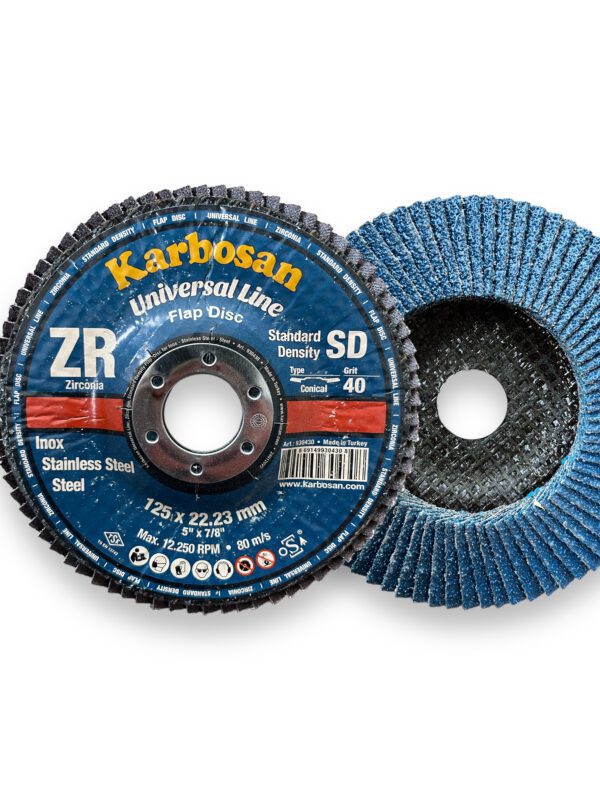 Karbosan Fächerscheibe Zirkon