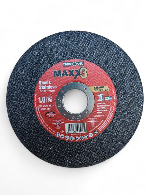 Flexovit Maxx3 Keramikkorn Trennscheibe Premium