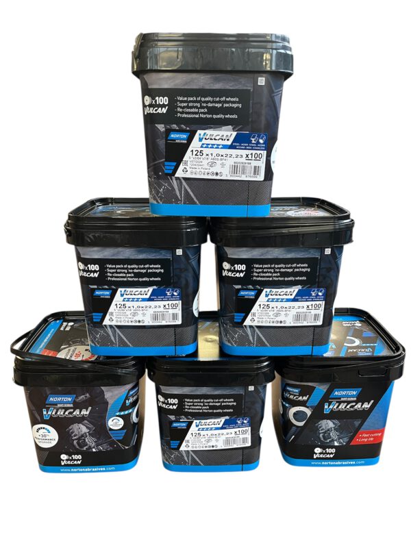 Norton Trennscheibe 125x1x22mm im Eimer 100St.