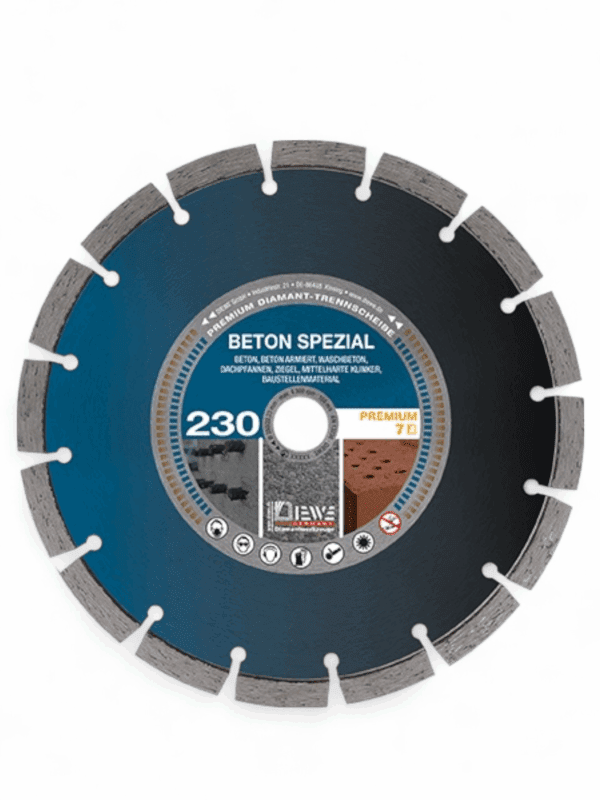 Diewe Beton Spezial Diamant-Trennscheibe 115-600mm