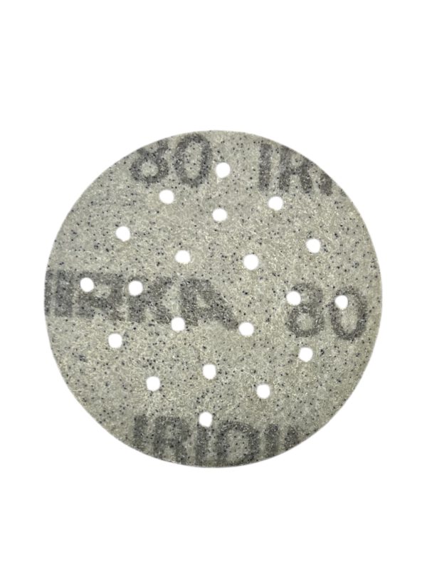 Mirka Iridium Klettscheiben 77mm gelocht grip