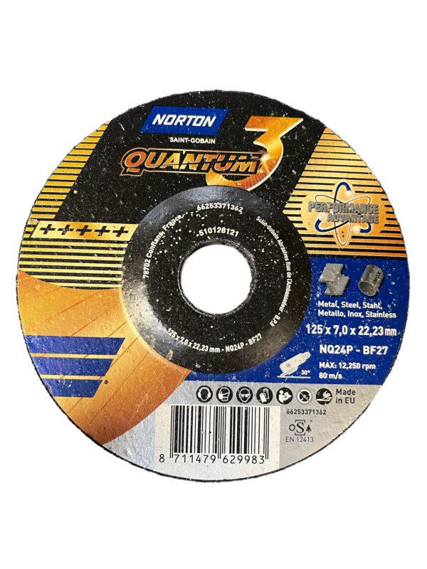 Norton Keramikkorn Schruppscheiben Quantum Fast Cut „Heavy Duty“